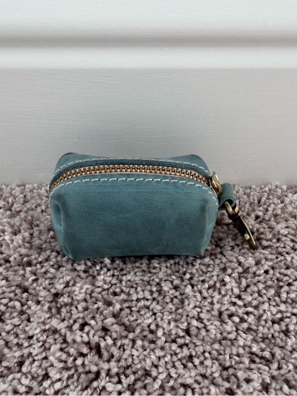 Portland Leather Goods Aqua Dopp Keychain